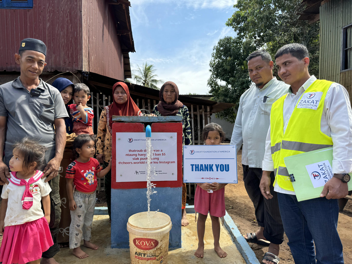 Cheers World Hydration Station Donation